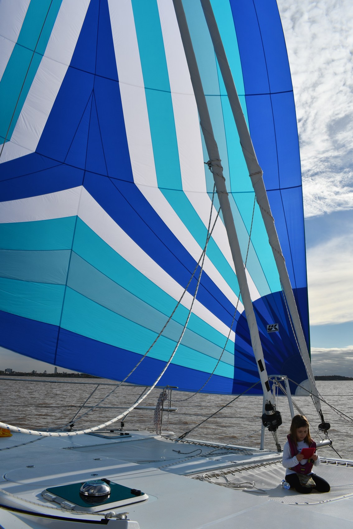 Flying the Spinnaker